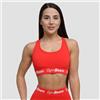 GymBeam Reggiseno Sportivo da Donna Simple Rouge Red M