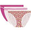 DIM Slip donna con tasche in cotone x3 | Slip multicolore | Comfort in cotone ed elastan | Cintura morbida | Stile quotidiano