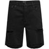 ONLY & SONS Onsfade Loose des Shorts DNM Box