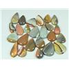 250 ct. Lotto 24 pezzi pietre preziose sciolte cabochon a forma di pera diasp...