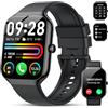 Motast Smartwatch Uomo Donna, 1.96" HD 2026 Orologio Fitness Tracker con Effettua/Risposta Chiamate, 112+ Sportive,Contapassi/Sonno/Cardiofrequenzimetro, IP68 Impermeabile Smart Watch per iOS Android Nero