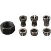 Risveglio 7pcs M17 Split Boccola Collet Adattatore con Dado Taglio Incisione Router Alta Durezza Carburo Tipped Strumenti