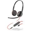 POLY Blackwire C3225 3200 Series Headset Standard 121 g