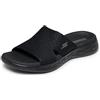 Skechers On-the-go 600, Sandali Donna, Nero, 37 EU