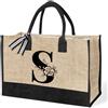 VLYX Borsa da spiaggia con scritta personalizzata, adatta per compleanni, matrimoni, spiaggia, vacanze, fantastici regali di compleanno per donne, mamme, insegnanti, infermiere