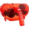 Generic Pulitore per Catena da Bicicletta, Rosso Trasparente, Ricambio, Accessori, Facile Installazione, visibilità, Forniture, Strumento di Pulizia, Spazzola