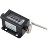ReachMall Contatore manuale manuale a 5 cifre Clicker meccanico per conteggio a macchina Press Counting Pull Style Reset manopola Uso industriale D67F