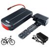HJGHY ,Anderson,48V14AH, Batteria per Portapacchi Posteriore per ebike da 48 V 10 Ah 12 Ah 14 Ah; Batteria al Litio per Portapacchi da 36 V 10 Ah 15 Ah 17,5 Ah con Caricabatterie.