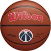 Wilson Pallone da Basket NBA Team Alliance, Con Superficie Pure Feel e Tecnologia Dual Depth, Con Maggiore Stabilità Aerea, Colore: Marrone, Taglia: 7