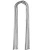 ZRHWSPD Picchetti Giardino 100/10 Pezzi graffette da Giardino Tipo U Tubi for Recinzione Pesanti paletti for zolle erbose zincato Paesaggio Picco con Prati Chiodi a Terra