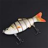 Eleage Esche da Pesca Esche Artificiali Snodate per la Cattura di Pesci Grossi, Swimbait in Plastica Realistica, Resistente, 10 Cm/4,0 Pollici, 14 Cm/5,5 Pollici, 23 Cm/9,1 (LD6-03 (N. 1))