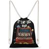 SMAZDFXX È la mia notte fortunata, zaino con coulisse da casinò, borsa sportiva da palestra, borsa a tracolla in tela per uomo e donna