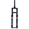 NIKANXIA Forcella a Sospensione pneumatica for Mountain Bike 27,5/29 Pollici, Escursione 140 mm, Perno Passante 15x100 mm, bloccaggio Manuale e Corona, Freno a Disco, Lega di Alluminio