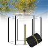 Generic Rete di sicurezza di ricambio adatta per reti da esterni con diametro di 150-488 cm, per 6/8 pali, ideale per giardino, maggiore sicurezza e protezione