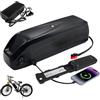 JHKJ Batterie al Litio per ebike da 36V 24V 10Ah 13Ah 15Ah 17.5Ah, Pacco Batteria da 48V 13Ah 15Ah 17.5Ah per Motore di Mountain Bike con Caricabatterie, Base a 5 Pin,52v 10ah