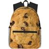 ybhgvc Zainetto casual leggero e impermeabile con stampa di biscotti al cioccolato unisex per viaggi quotidiani e weekend