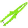 Drawup Pinze da pesca in plastica ABS, leggera, portatile, 6 cm, design antiscivolo, per strumenti da pesca a mosca e surf, 20,5 cm, verde (rosa)