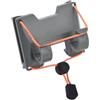 Lastdaytime Supporto girevole per canna da pesca da utilizzare con compatibilità per canne da mosca e canne da pesca e telaio in ABS (grigio)