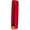 Generic Porta Canna da Pesca Sostegno Palo Acciaio Plastica Montaggio Veloce Peso Leggero Compatto Perfetto per Inserimento in Borsa Accessori Attività Pesca Fiume Lago Giornate All'aperto, Rosso