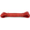 IDEA HOME Filo per Bucato da 20 metri - Resistente agli Strappi, per la Casa, il Giardino - Cavo Stendibiancheria per la Biancheria in Anima in Poliestere e Rivestimento in Plastica, Rosso