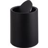 Relaxdays Cestino per Cosmetici, 6 L, Coperchio Basculante, Secchio Interno, plastica Opaca