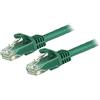 StarTech.com Cavo Ethernet CAT 6 UTP da 7.5 m - Cavo di rete Gigabit antigrovigio 24 AWG - Verde (N6PATC750CMGN)