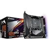 GIGABYTE B550I AORUS PRO AX (AM4 AMD/B550/Mini-Itx/Dual M.2/SATA 6Gb/s/USB 3.2 Gen 1/WiFi 6/2.5 GbE LAN/PCIe4.0/Realtek ALC1220-Vb/DisplayPort 1.4/2xHDMI 2.0B/RGB Fusion 2.0/DDR4/Gaming Moth. erboard)