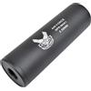 cyma Silenziatore per softair 110x35 mm Tipo B - AIR FORCE - Alluminio Nero CYMA