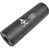 cyma Silenziatore per softair 110x35 mm Tipo E - DELTA FORCE - Alluminio Nero CYMA