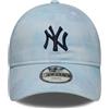 New Era Cappellino per bambini MLB 9TWENTY Tie Dye New York Yankees Pastel Blue Youth (6-12 anni)