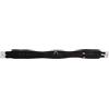Imperial Riding IRH Cross Wave, Cinghia con Imbottitura in Memory Foam e Anello a D, Colore Nero, 135 cm