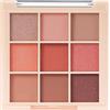 Generic Palette per il trucco degli ombretti - Ombretti opachi e brillanti, 9 colori professionali | Trucco nude naturale, duraturo e waterproof per donne e principianti