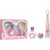 AIR-VAL INTERNATIONAL Eau my Unicorn Astuccio con EDT 50 ml, ombretto e trecce con gomma