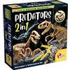 Liscianigiochi Génius Science - jeu scientifique - Predators 2 en 1 - a creuser et a construire - LISCIANI