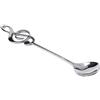 Orton 8 Pezzi Tema Musica Carino Tè Mescolando Cucchiaino da Caffè in Acciaio Inox Nota Piccola Gelato Dessert Scoop