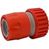 Siroflex 4455/S Raccordo Rapido con stringitubo per tubi giardino diametro 26mm (3/4") Made in Italy | Connettore Tubo Giardino In Plastica | Raccordi Per Tubi Irrigazione Resistente Alla Pressione