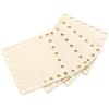 PATIKIL 4 X 4 Pollici Base Per Cestino All'Uncinetto 4 Pz Fondi Per Cestino Base Quadrata In Legno Accessori Per Creare Borse Kit Per Lavorare A Maglia