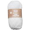 Glorex 5 1004 00 - Cotone 100% cotone, versatile per lavori a maglia, uncinetto e artigianato, ottima qualità, morbido e lavabile, 50 g, ca. 170 m, bianco