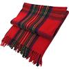 BRAW CLANS TARTANS Coperta da viaggio in morbida lana tartan per auto e roulotte, 178 x 152,4 cm, plaid scozzese, a scacchi, per interni, leggera, calda, per letto e divano, coperta da picnic, Stewart Royal Tartan