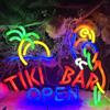 Ulalaza Insegna a LED Bar Insegne al neon Bevande Luci a led Tiki Bar Lampade da parete decorative notturne Decorazione per feste Luce USB Luminosità regolabile