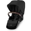 Cybex Gazelle S 2 Seconda Seduta - Luna Nero con Barra Paraurti Marrone