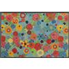 Wash+Dry tappeto Flower Power 40x60cm, adatto per interni ed esterni, lavabile