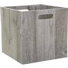 5 five simply smart 5five - Scatola portaoggetti Mix'n'Modul, effetto rovere grigio, 31 x 31 x 31 cm - Cubo per mensole, librerie e scrivanie