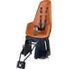 BOBIKE 8012200019 - Seggiolino posteriore ONE MAXI con sistema 1P&E-BD per bicicletta con ruote da 26" a 29" con attacco sul tubo di sterzo e portapacchi in colore Marrone Cioccolato