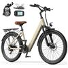 Eleglide E-Bike 24 con cambio a 7 marce, motore da 250 W, batteria da 13 Ah, velocità massima 25 km/h, telaio in acciaio al carbonio, display LCD da città