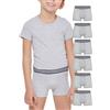 POMPEA Boxer Boy Elast. Intimo Bambini e Ragazzi (Pacco da 6)