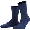 FALKE Walkie Light U So lana filo funzionale tinta unita 1 paio, Calzini Unisex - Adulto, Blu Light Denim 6660, 37-38