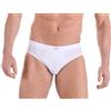 Navigare Slip Uomo 310 - Pack da 6 - 100% Cotone Extra fine - Nuova Collezione 2025 - Bianco/Assortiti
