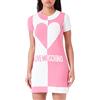 Love Moschino Short-Sleeved Tube Dress Donna