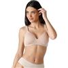 Lovable Reggiseno Allattamento Senza Ferretto | Cotone Bio | Clips Apribili con Una Mano | Coppe Leggermente Imbottite | maternità e Gravidanza Donna, Cipria, 36 / 4E